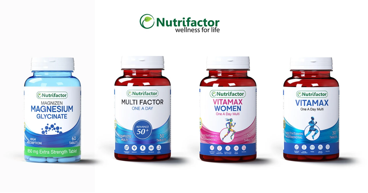 Nutrifactor保健品品牌設計&產品包裝設計
