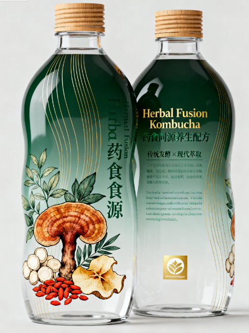 康普茶包裝設(shè)計